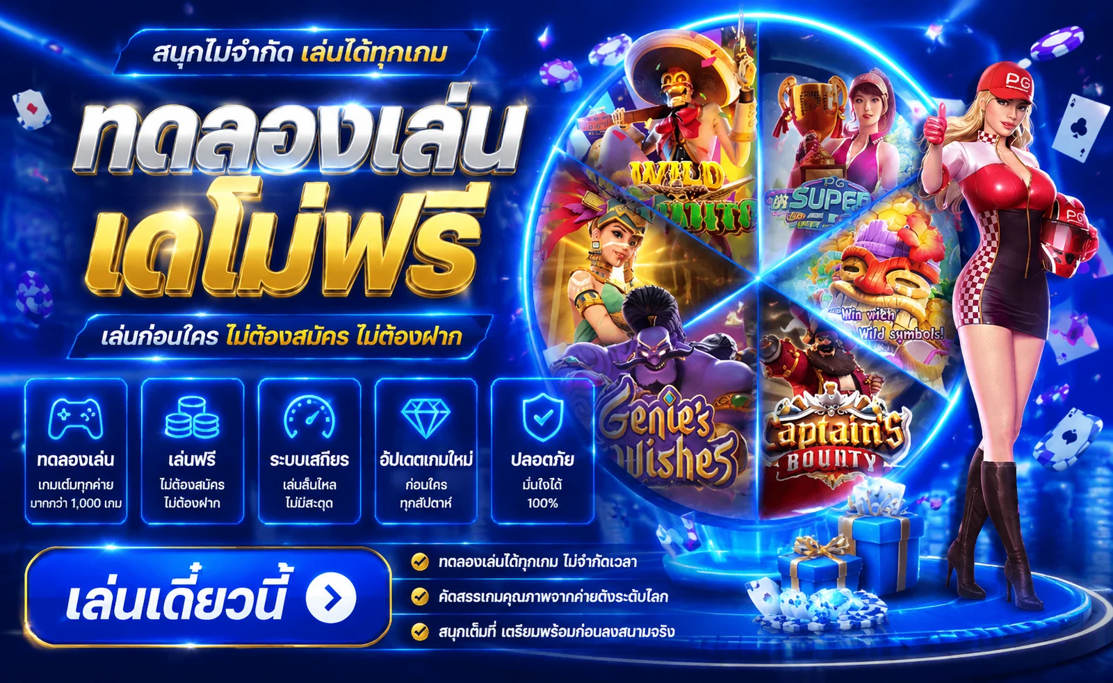 ทดลองเล่นสล็อตฟรี Funny77 ทุกค่ายเกมดัง
